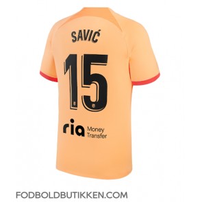 Atletico Madrid Stefan Savic #15 Tredjetrøje 2022-23 Kortærmet
